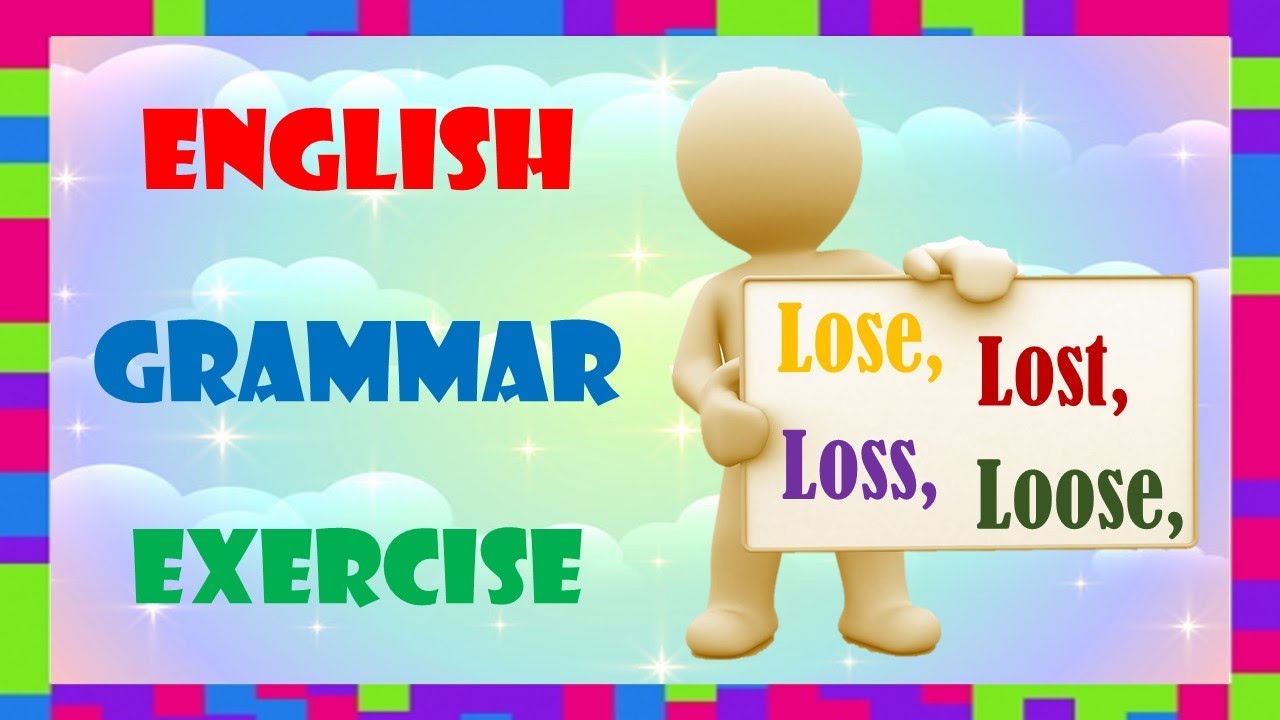 Learning Game  - Confusing Words (Lose, Lost, Loss, Loose)