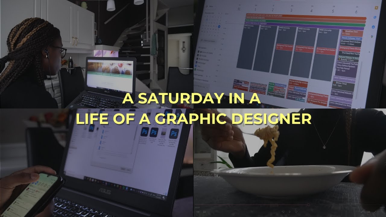 A Saturday In A Life Of A Graphic Design Student - Monica van Zundert