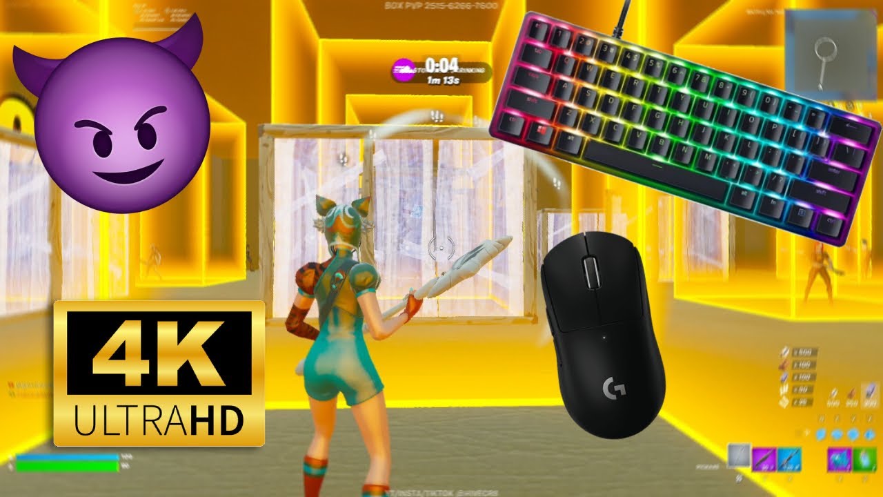 [240 FPS 4K] Box fights Chill Gameplay 🏆 Relaxing Keyboard Sounds 🎧😴