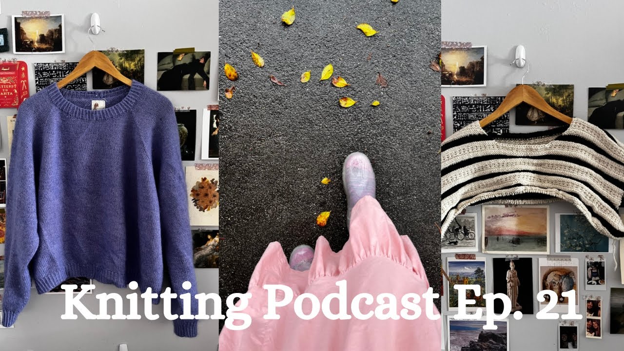 WIP updates and plenty of spinning! | Knitting Podcast #21 | Sunday Morning Knits