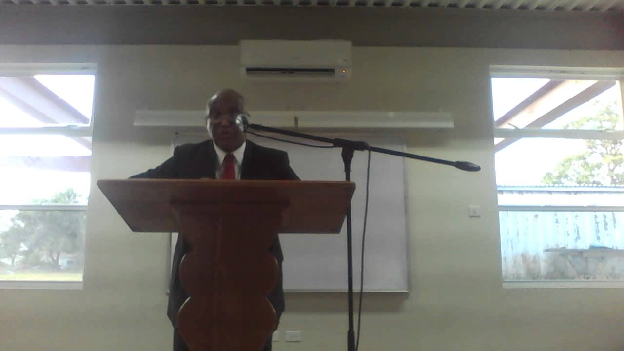Can The Church Be Saved Lecture by Ian Boyne at Jamaica Theological Seminary