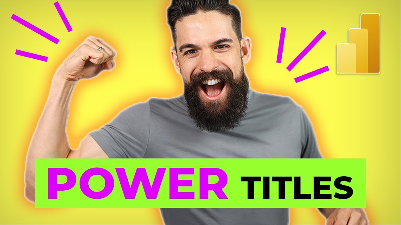 Добавьте мощности к своим заголовкам в Power BI. Один трюк, который вам нужно знать