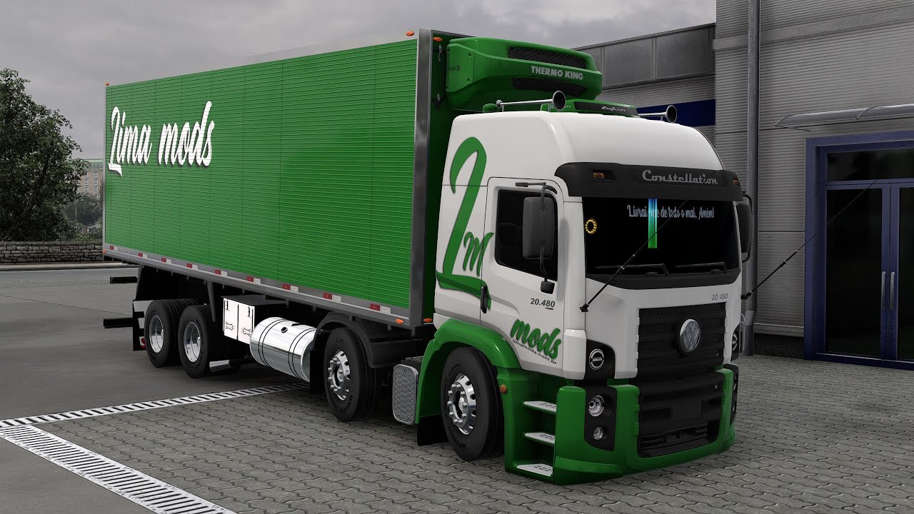 Novo Bob 20.480 Rigido - Mapa EAA - ETS2