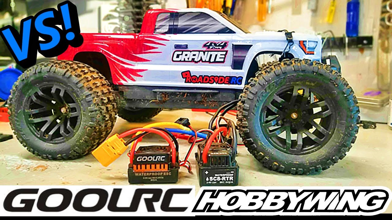 Hobbywing SC8 vs GoolRC 60A ESC | Arrma Granite Upgrade