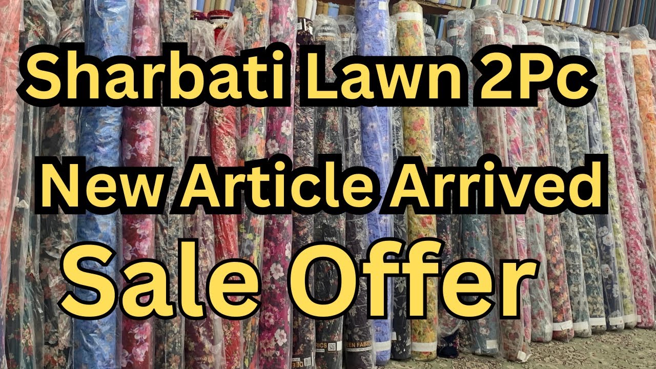 Sharbati Lawn | New Article |2025| Nayab Desgin |Khan Variety lalkurti |