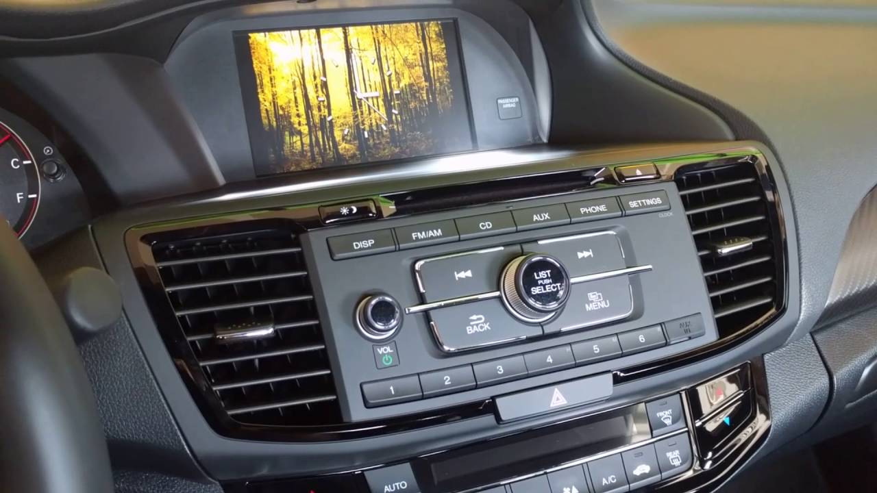 Enable Rear-view camera in drive on 2016 Honda Accord Sport