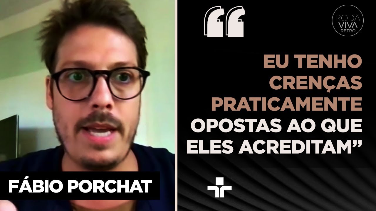 Porchat comenta seu programa na Record