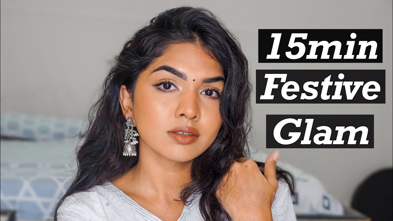 Simple 15min festive glam || quick & easy