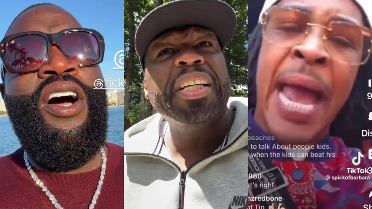 50 Cent RESPONDS To Rick Ross Supporting T.I Diss Track