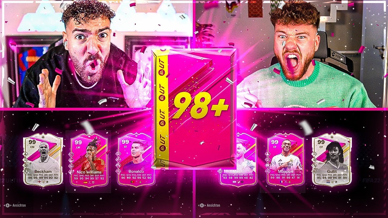 AUTSCH ☠️🚨 98+ WUNDERTÜTE PICK SQUAD BUILDER BATTLE 🔥😱 EA FC 24
