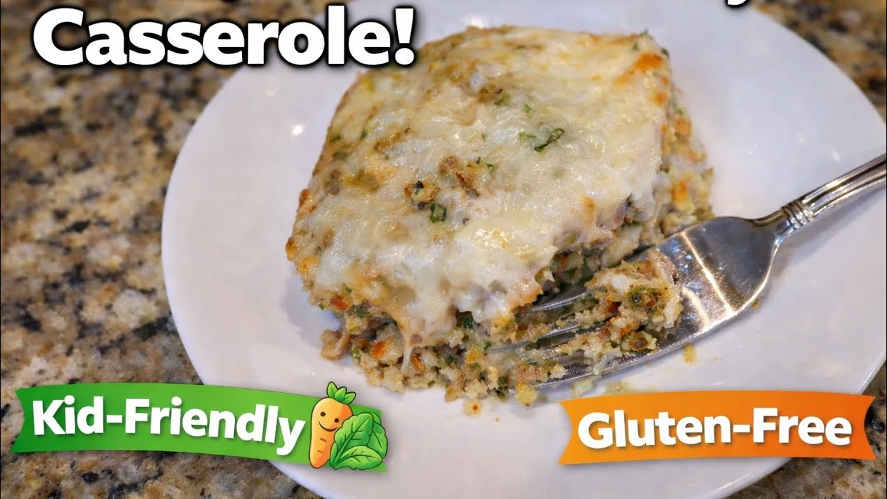 Quick & Easy Cheesy Ground Turkey Casserole | High Protein, Flavorful & Healthy! 