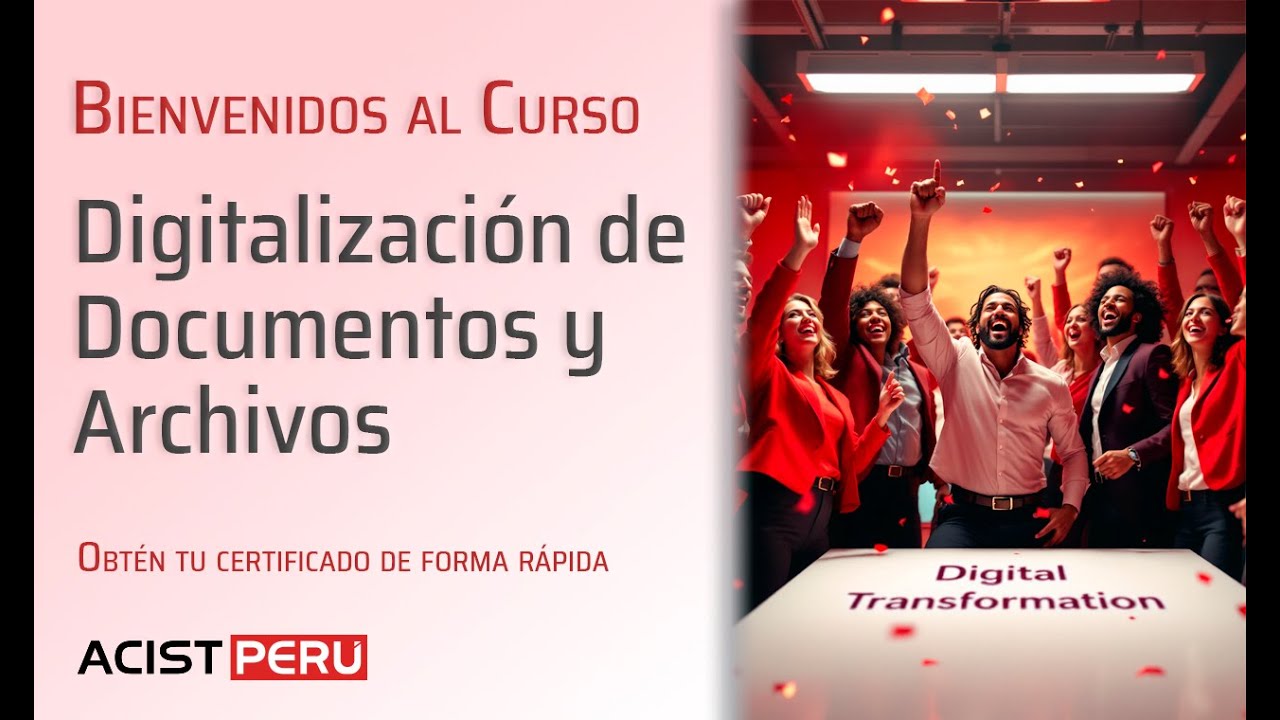 Curso Gratis Digitalización de Documentos y Archivos