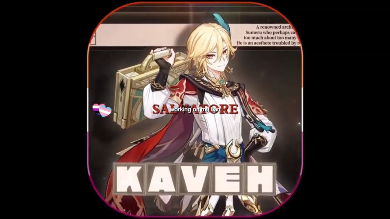[genshin impact]  Kaveh x Nilou Edits #Kavelou