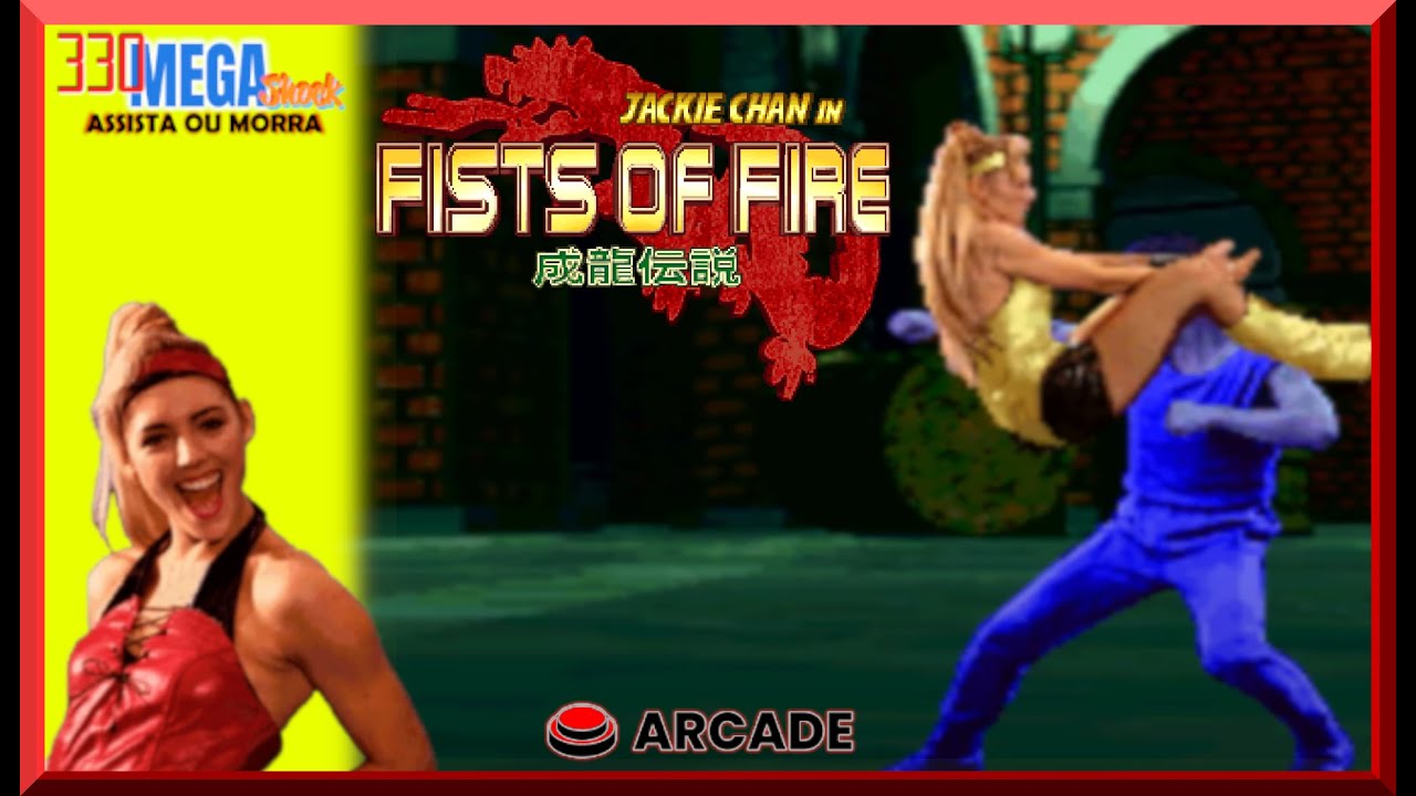 Jackie Chan in Fists of Fire: Jogo Completo -337- (Fliperama/Arcade)