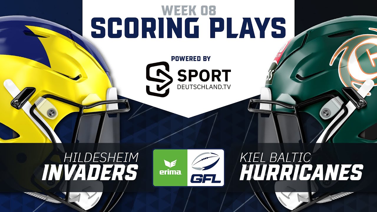 Hildesheim Invaders vs. Kiel Baltic Hurricanes | Highlights - ERIMA GFL, 8. Spieltag | SDTV Football
