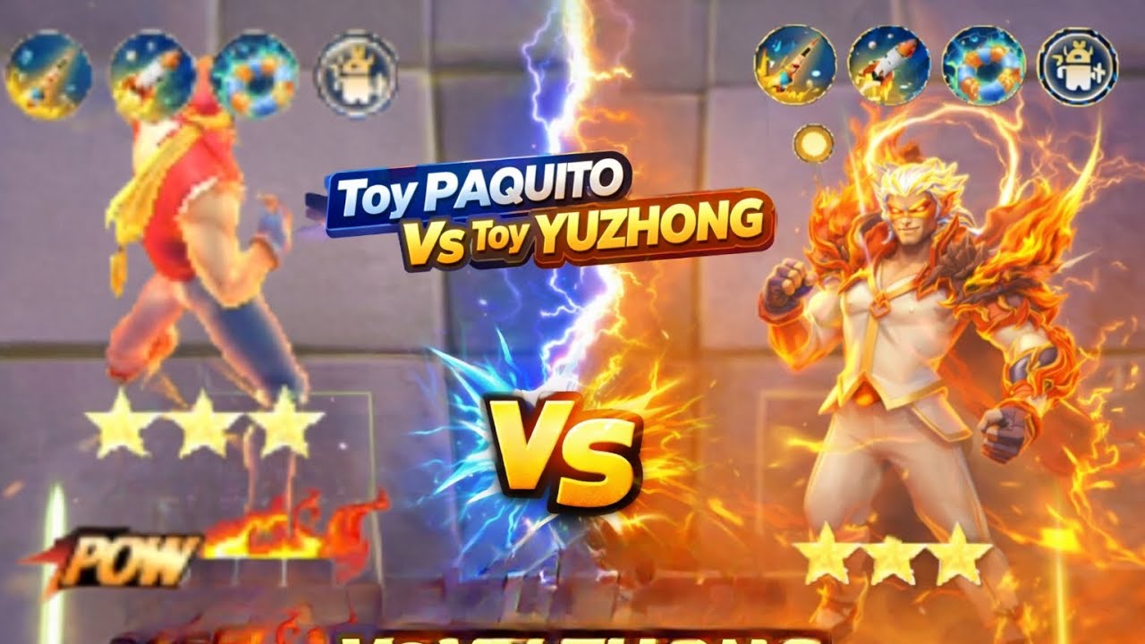 TOY PAQUITO vs TOY YU ZHONG 😱 Which Toy Carry is STRONGER? | Magic Chess Go Go