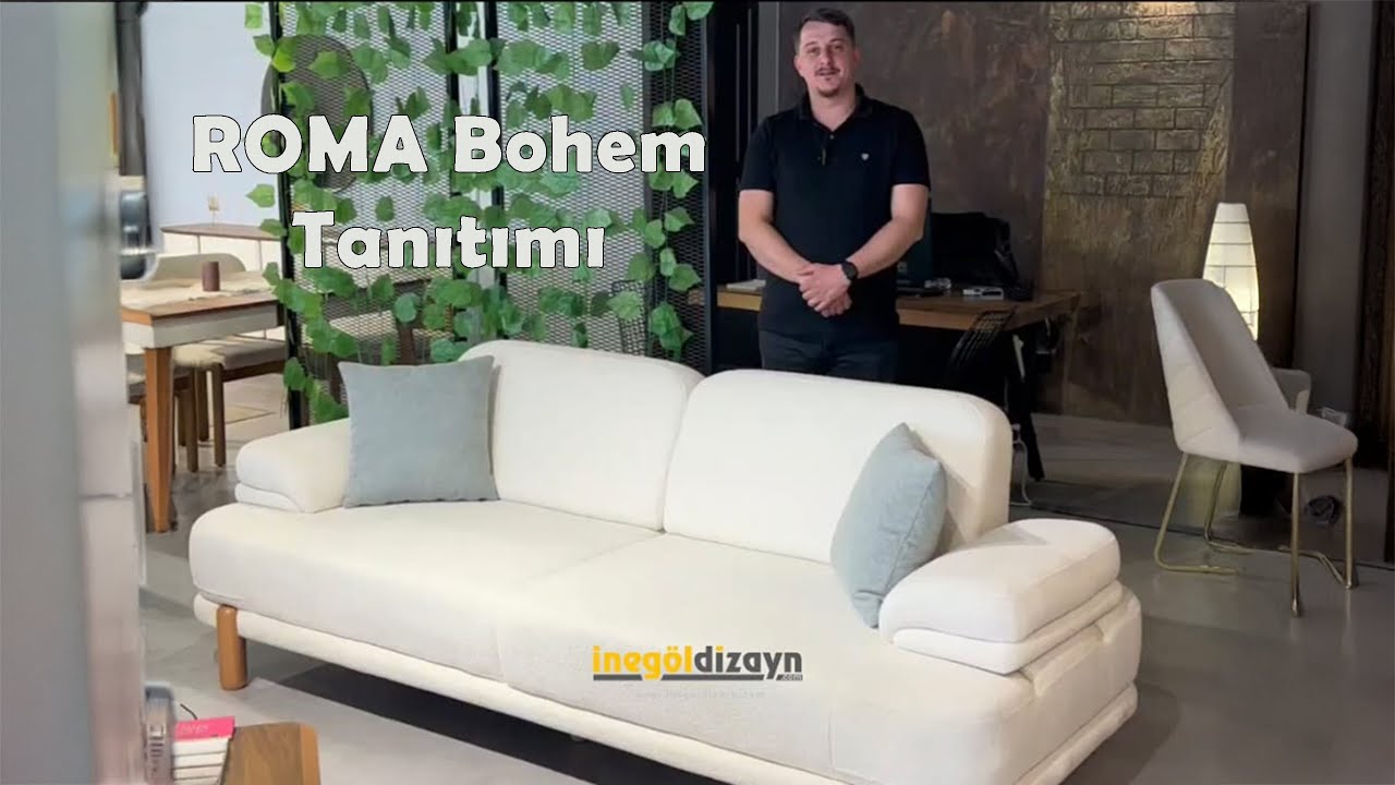 Roma Bohem Koltuk Takımı | İnegöl Mobilya