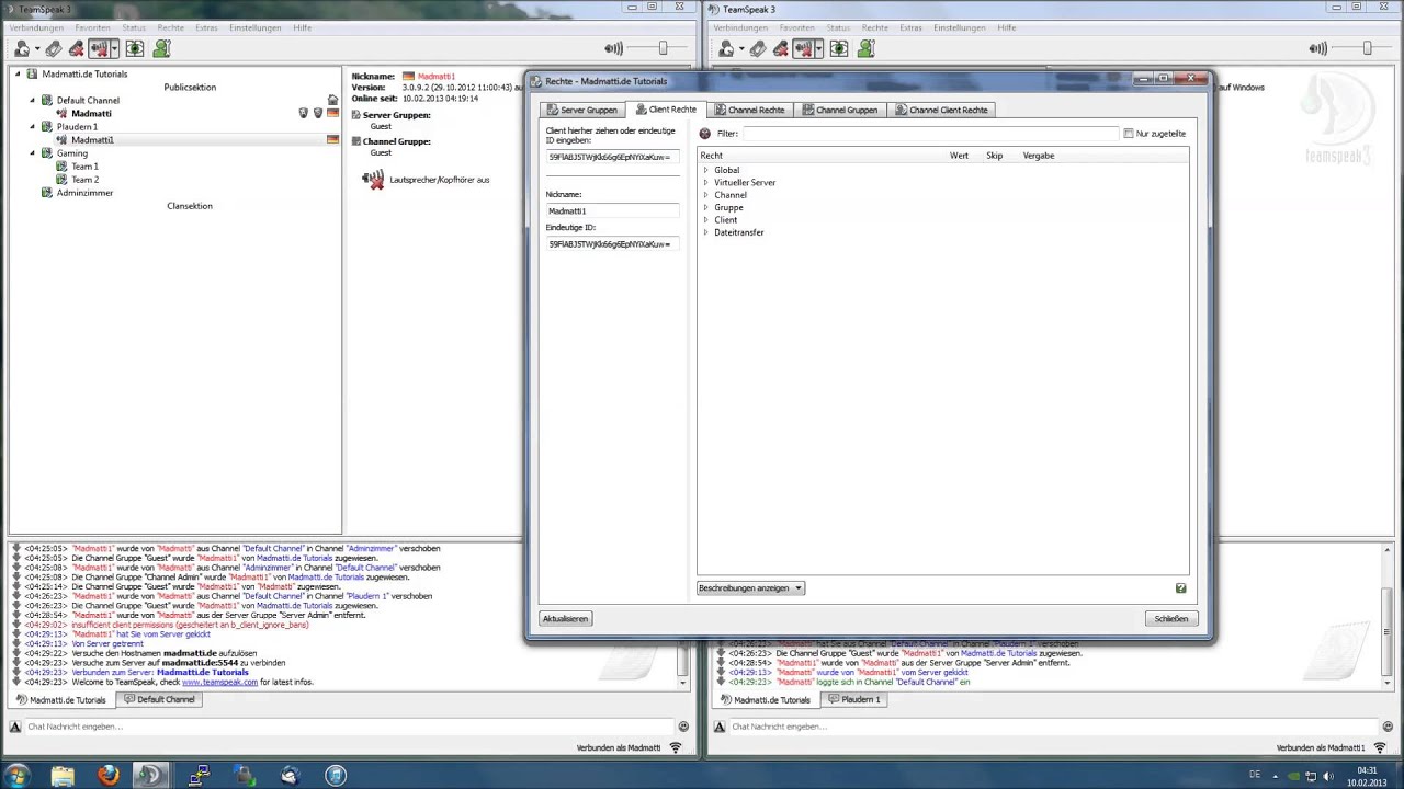 TS3 Tut: 