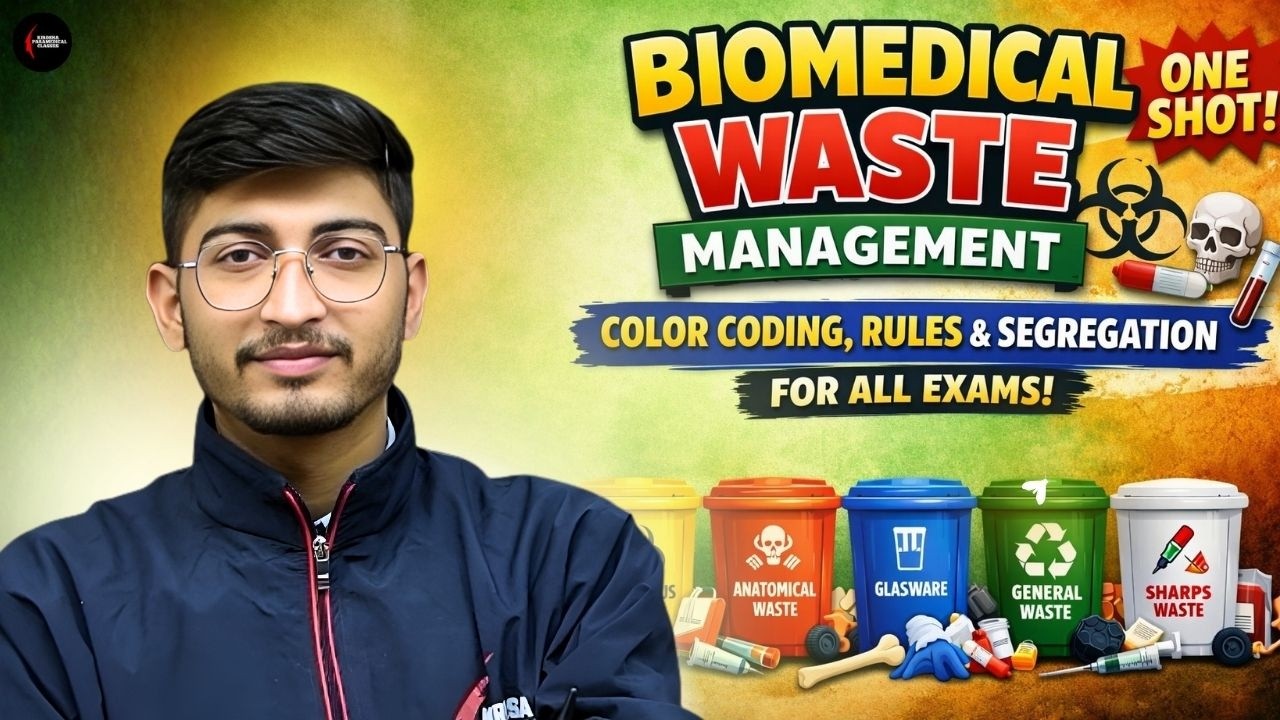 Biomedical Waste Management One Shot   Color Coding, Rules & Segregation for All Exams