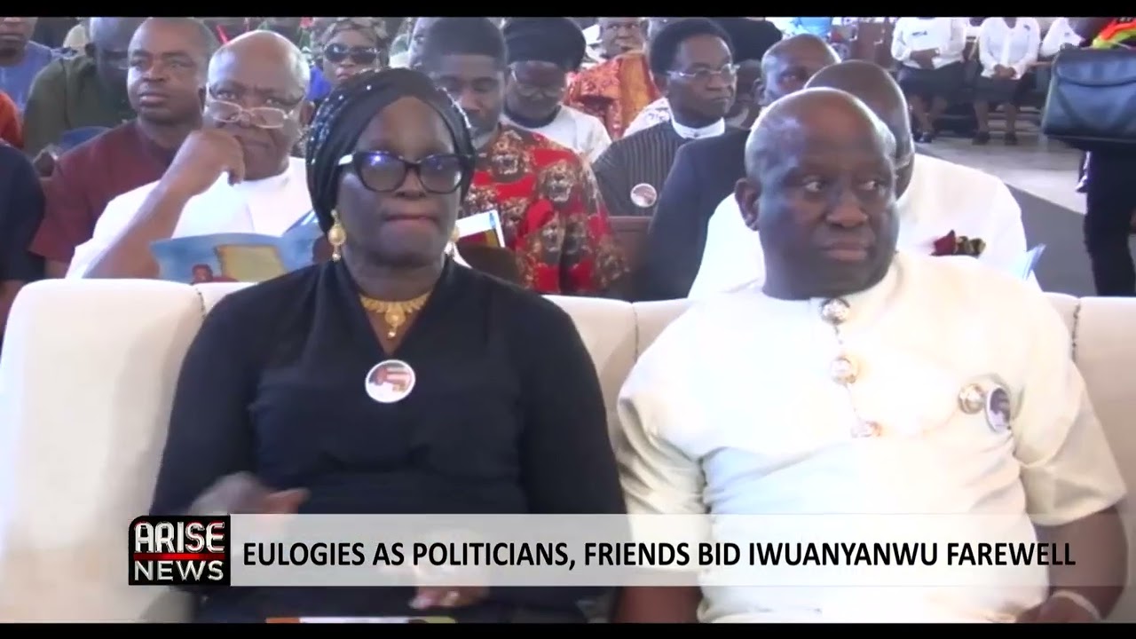 EULOGIES AS POLITICIANS, FRIENDS BID IWUANYANWU FAREWELL