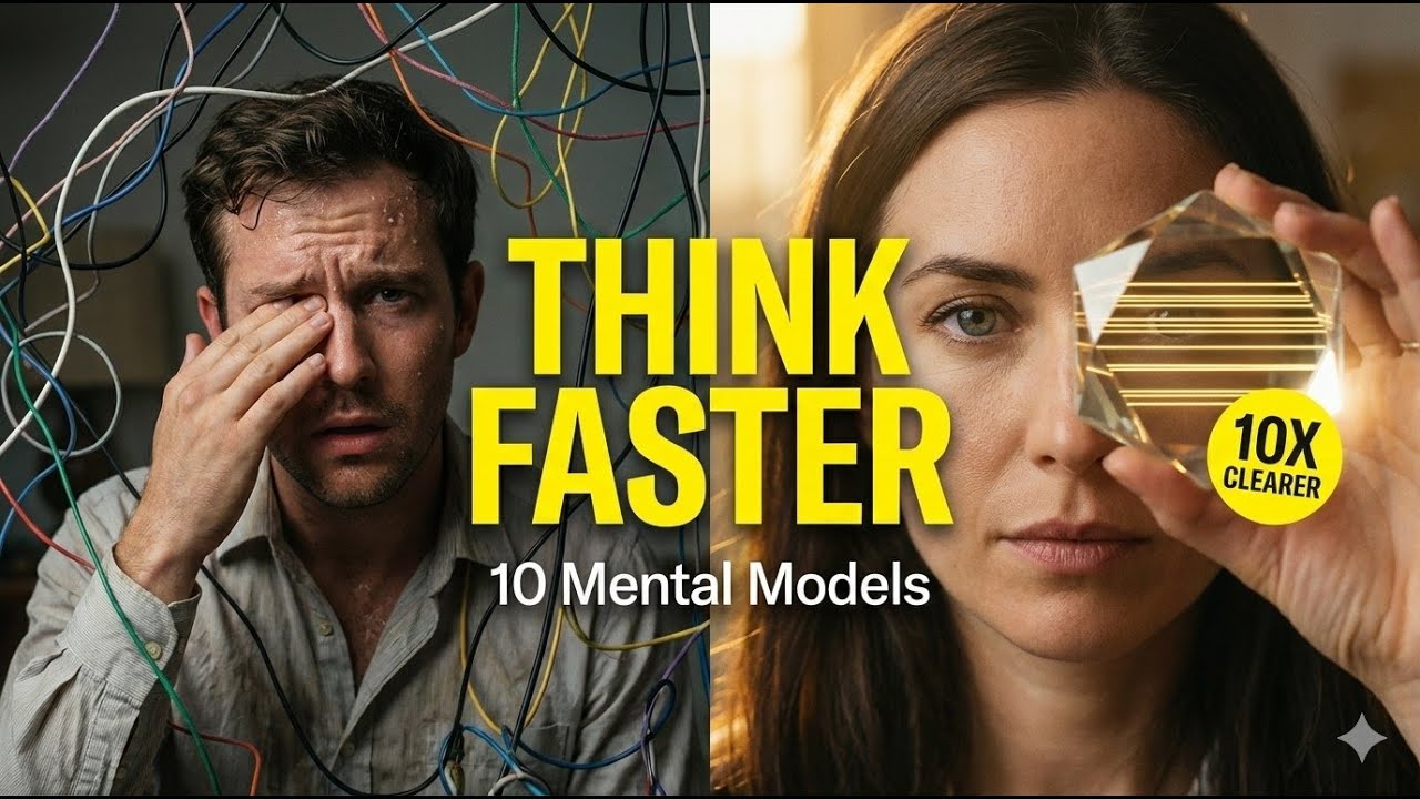 10 Mental Models for Clear Thinking (How to Stop Being Wrong) | The Mental Model Toolbox