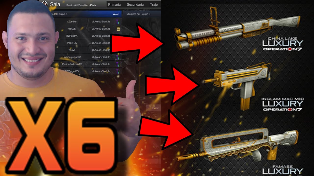 Saco 2 ARMAS LUXURY con solo 6 LOTERIAS