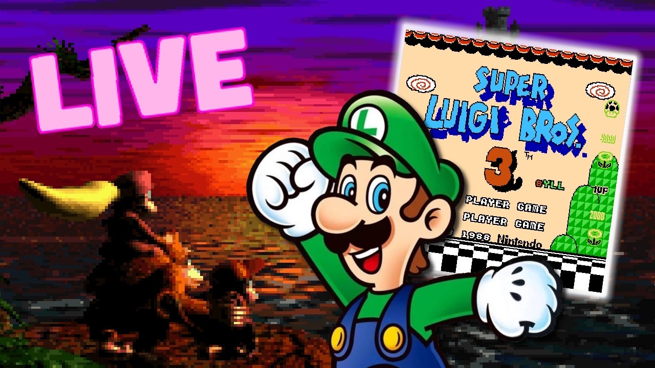 🔴SMB3 Randomizer starring Luigi!