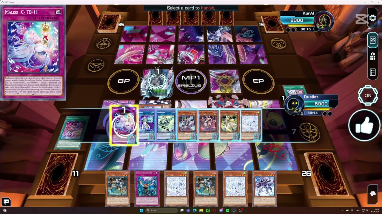 Maliss 1 Card Combo POST ALIN with 2 Omni Negates