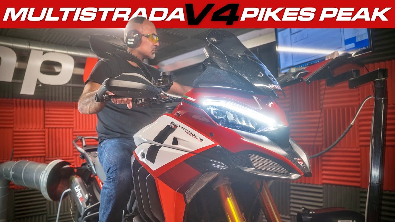 Разработка программы перепрограммирования Ducati Multistrada V4 Pikes Peak Euro 5 | BHP UK Custom...