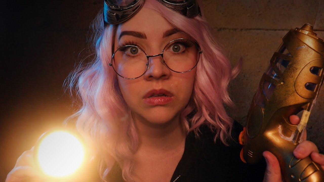 ASMR Planet Explorer Examines You (alien species) / Measuring, Taking samples, Light movement, etc