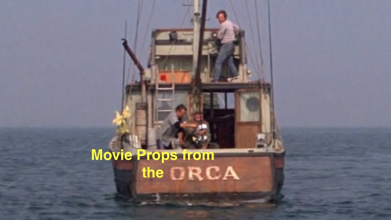 Jaws movie props, inside the Orca