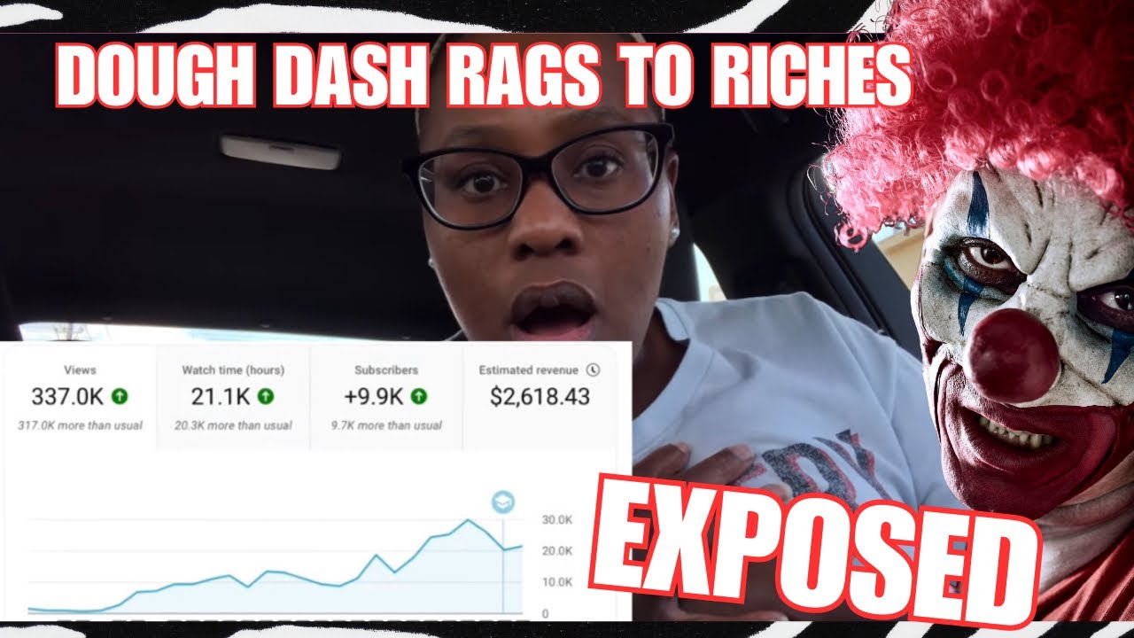 THE DOWNFALL OF DOUGH DASH SHE DELETED THE EVIDENCE ⁉️ MANIPULATION , LIES + MORE #doughdash
