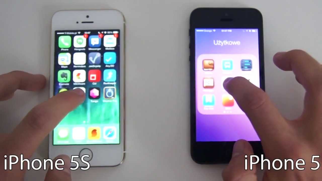 Speed test - iPhone 5s vs iPhone 5