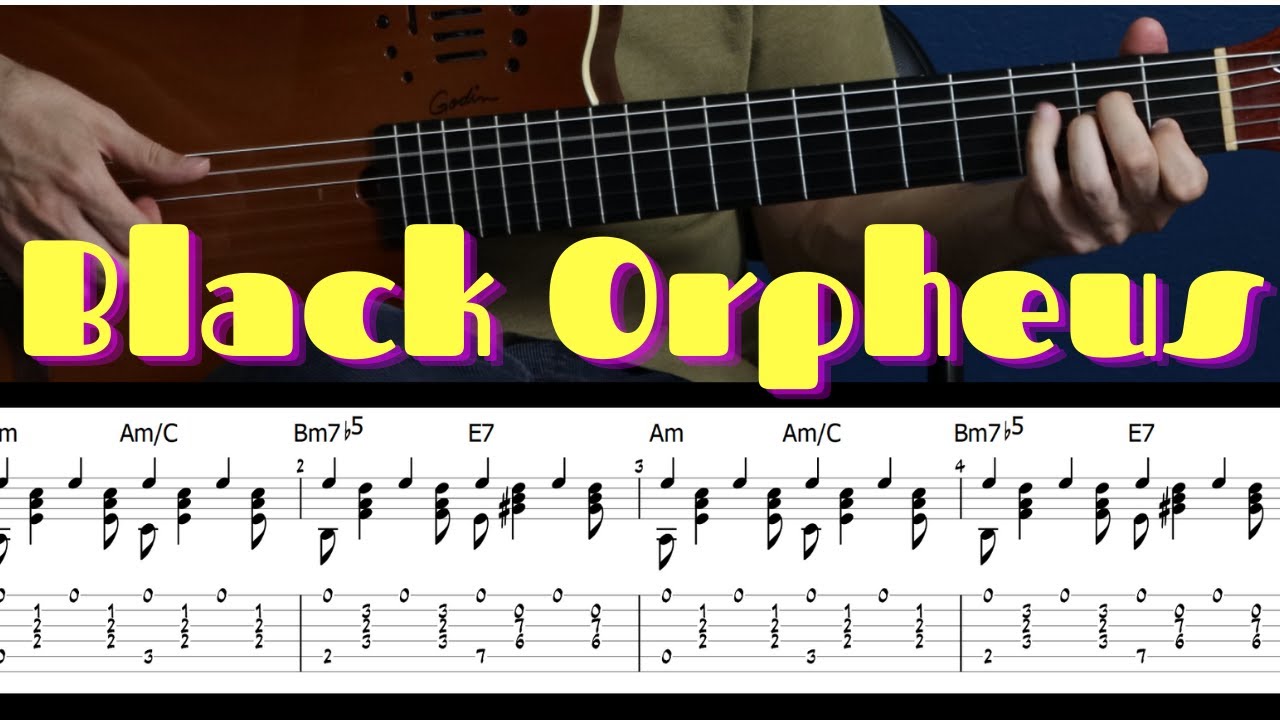 Manh&atilde; de Carnaval (Black Orpheus) &mdash; Chord Melody Arrangement