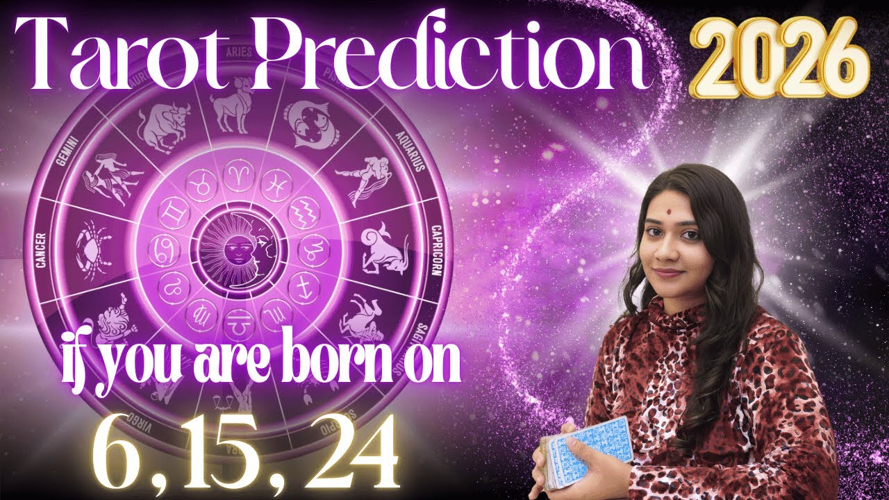 ✨ People Born on 6, 15  & 24 &mdash; Divine 2026 Message You Were Meant to Hear 🔮 #2026 #tarot
