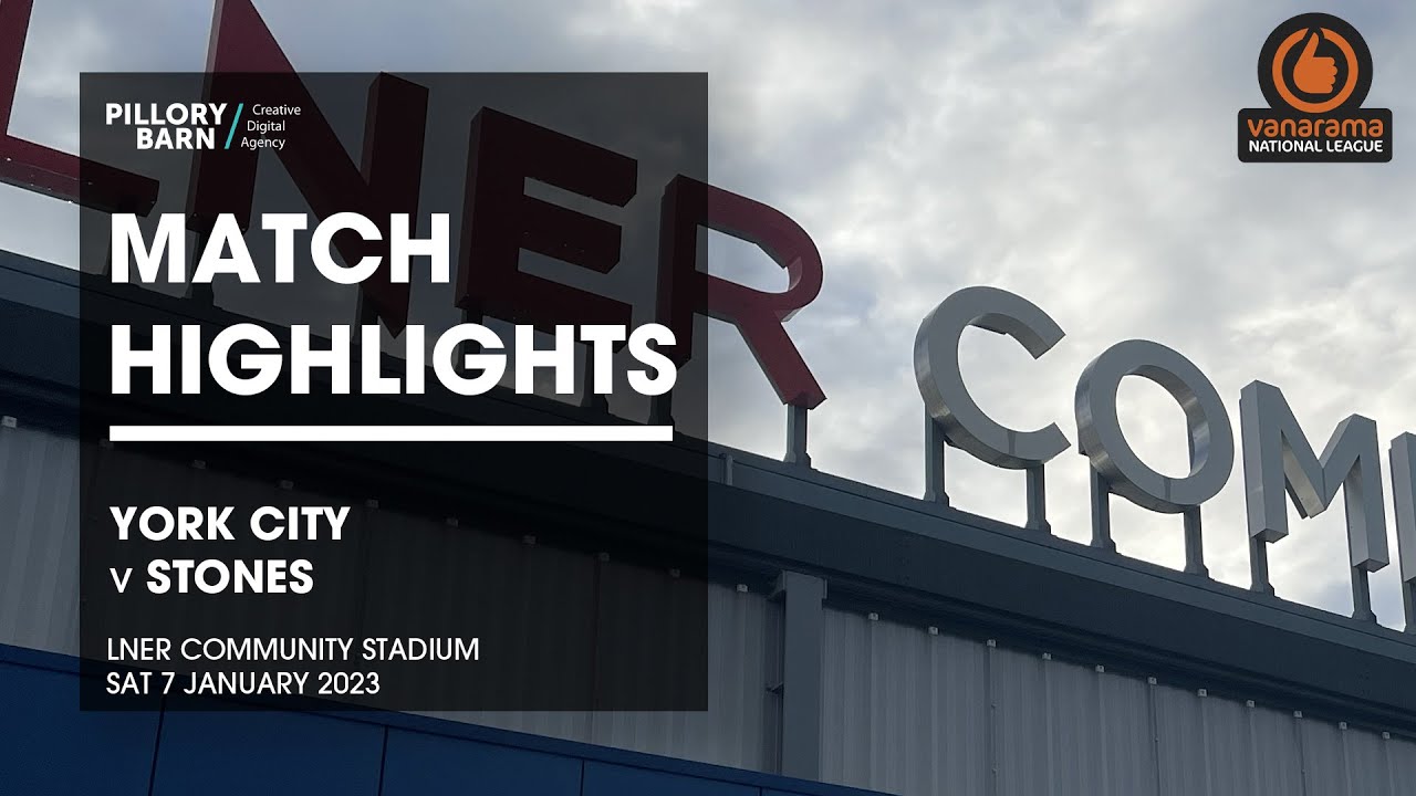 York City Vs Maidstone United (07/01/22)