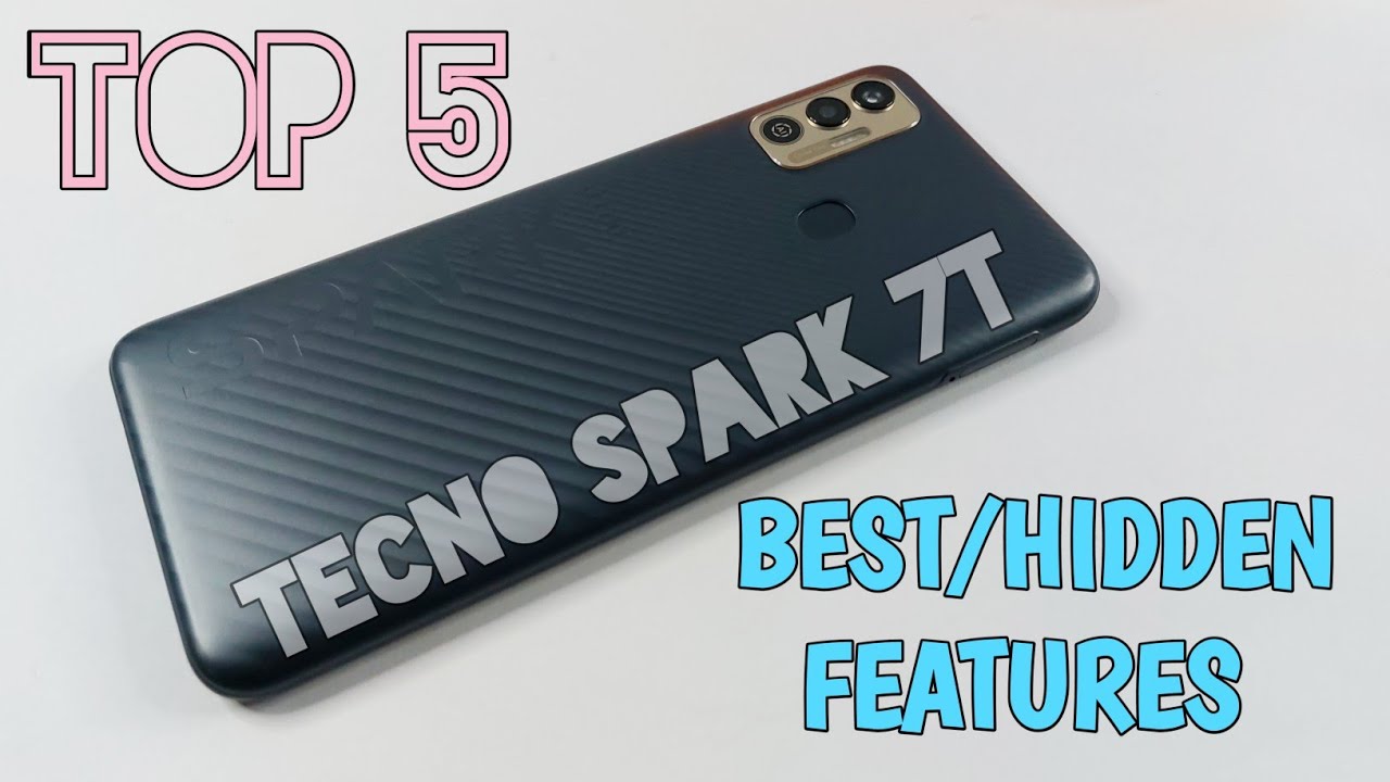 Tecno Spark 7t Top 5 Best/Hidden Features | Tips and Tricks Spark 7t