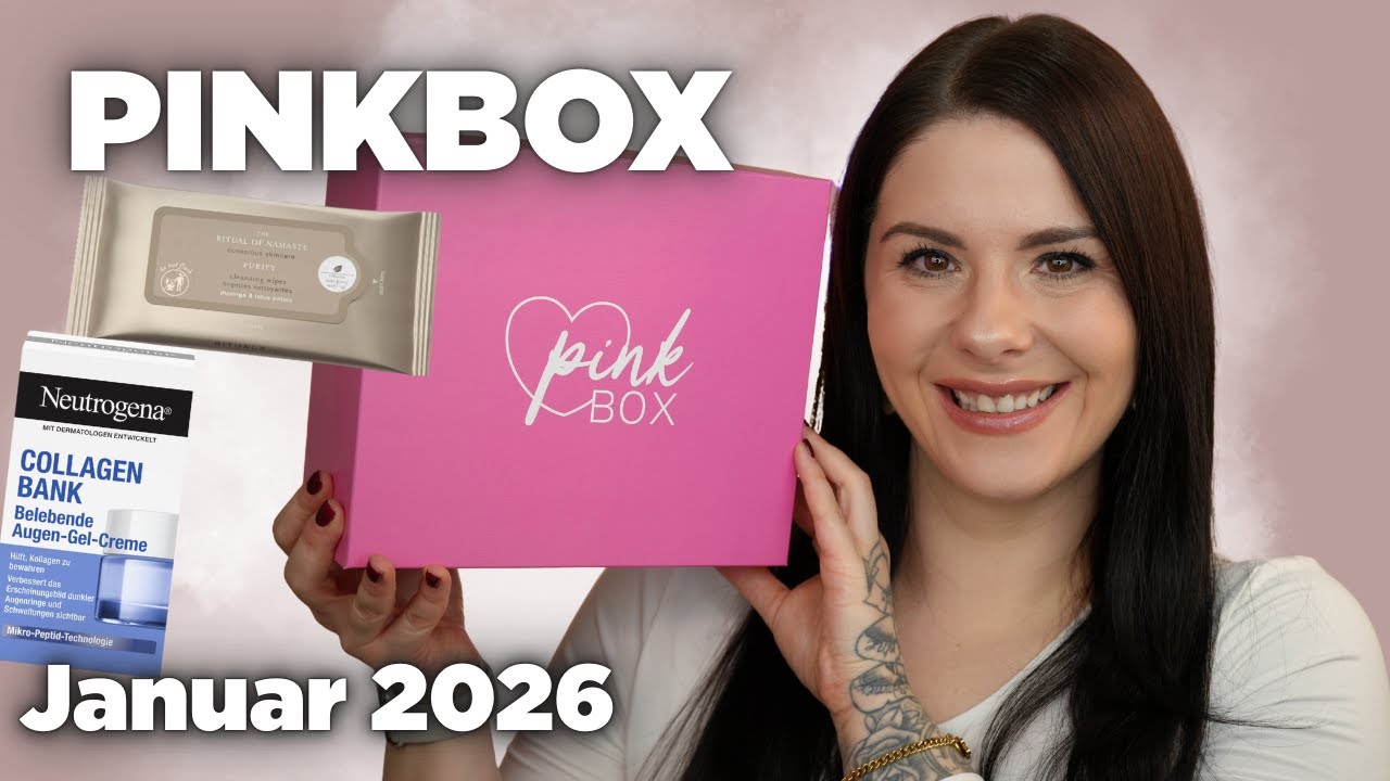Pinkbox Januar 2026 Unboxing Inhalt
