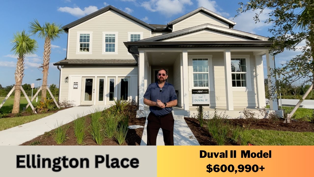 Ashton Woods Homes, Ellington Place, Duval II Model, St Cloud, Florida