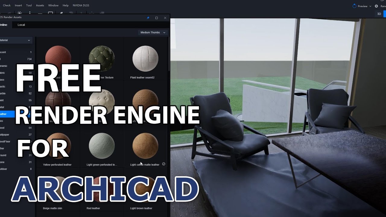 New Free Photorealistic Render Engine for Archicad