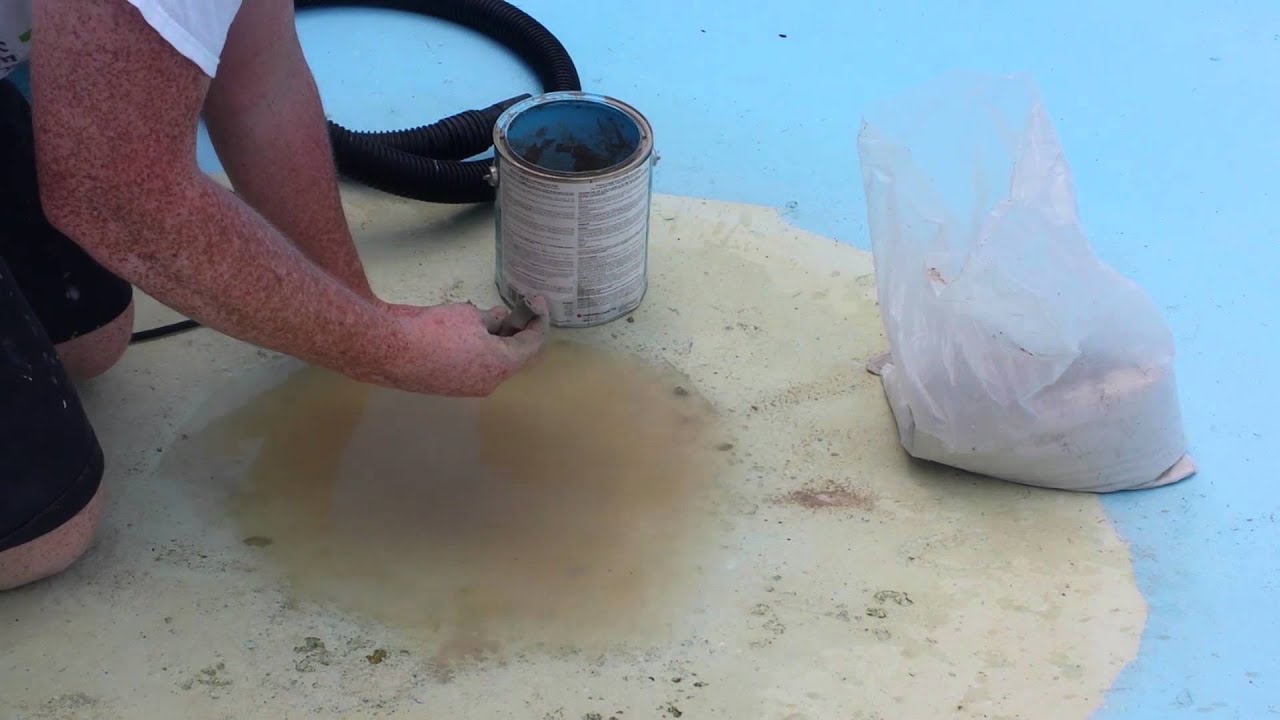 Pool Leak Fix - How to Seal Leak Around Main Drain Suction Line