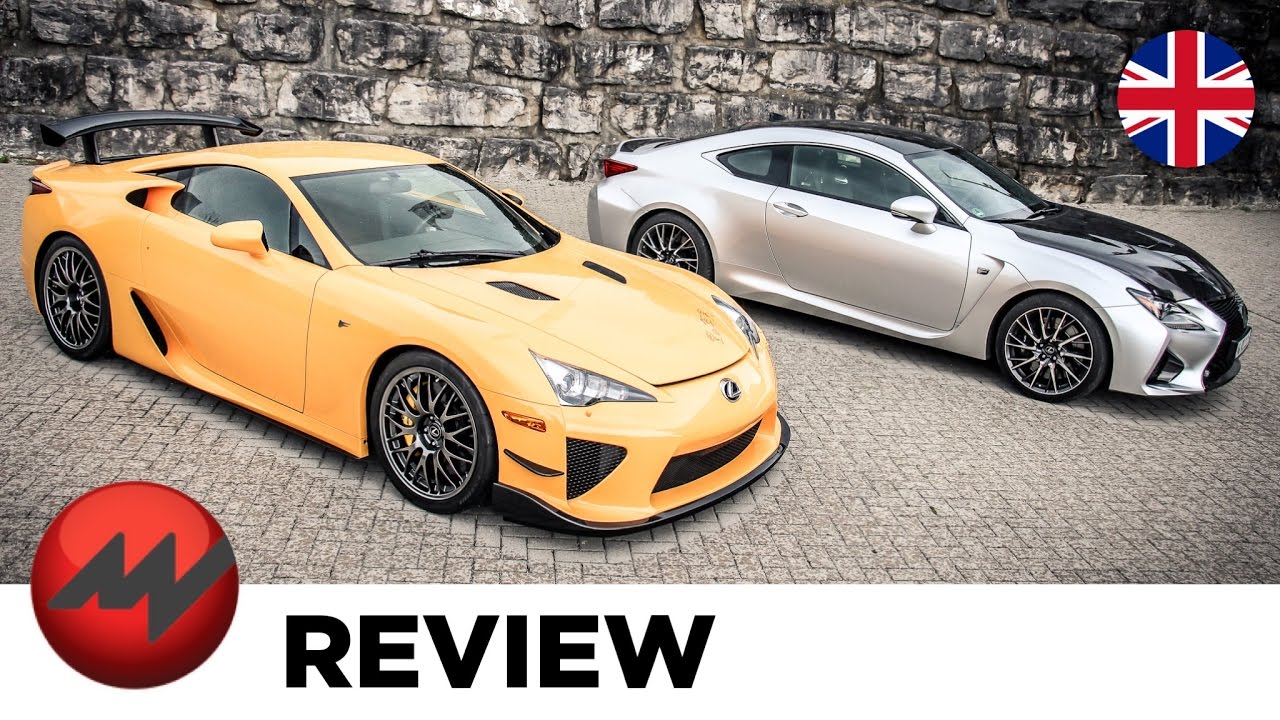 Lexus RC-F versus Lexus LFA – TEST DRIVE