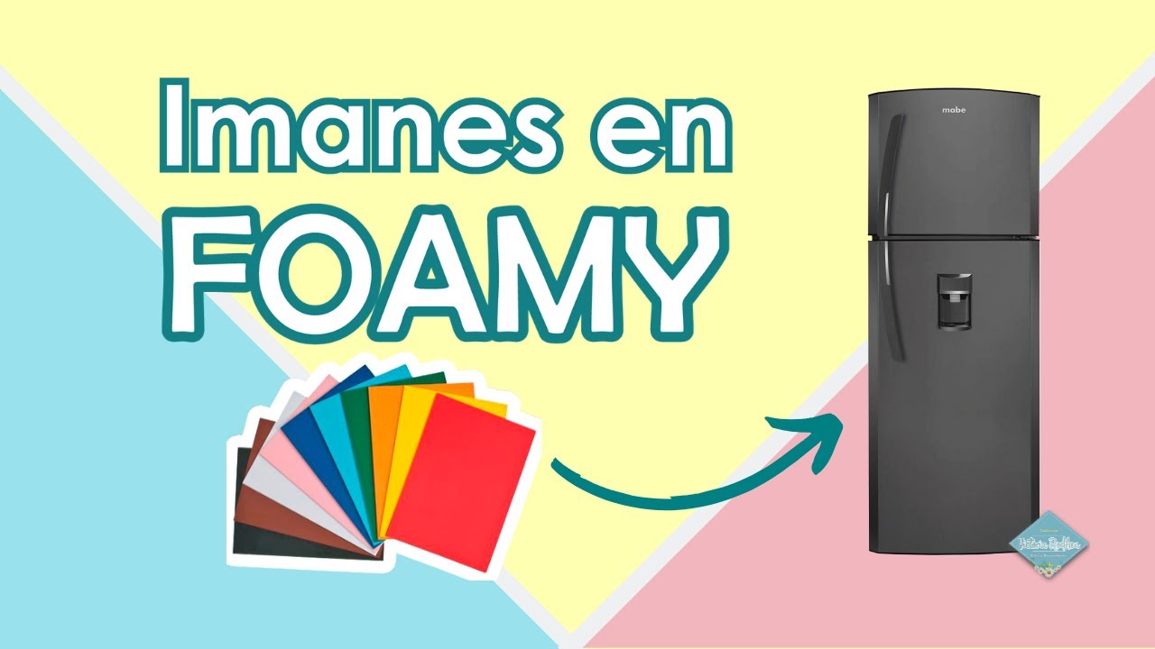 🧲8 𝑰𝑴𝑨𝑵𝑬𝑺 para 𝐝𝐞𝐜𝐨𝐫𝐚𝐫 𝐥𝐚 𝐧𝐞𝐯𝐞𝐫𝐚 🧲 Manualidades 𝒇á𝒄𝒊𝒍𝒆𝒔 con Goma Eva o Foamy | Victoria RodAcu