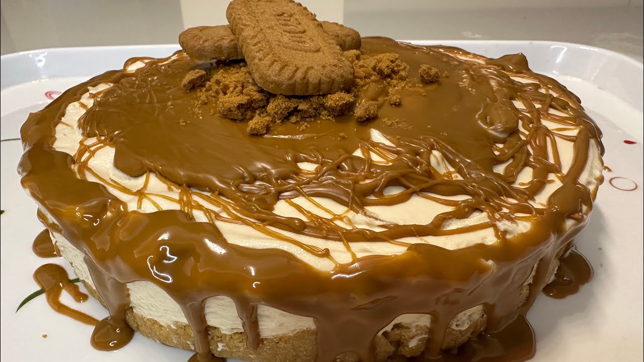 EASY AND TASTY 🤤 “LOTUS CHEESE CAKE”