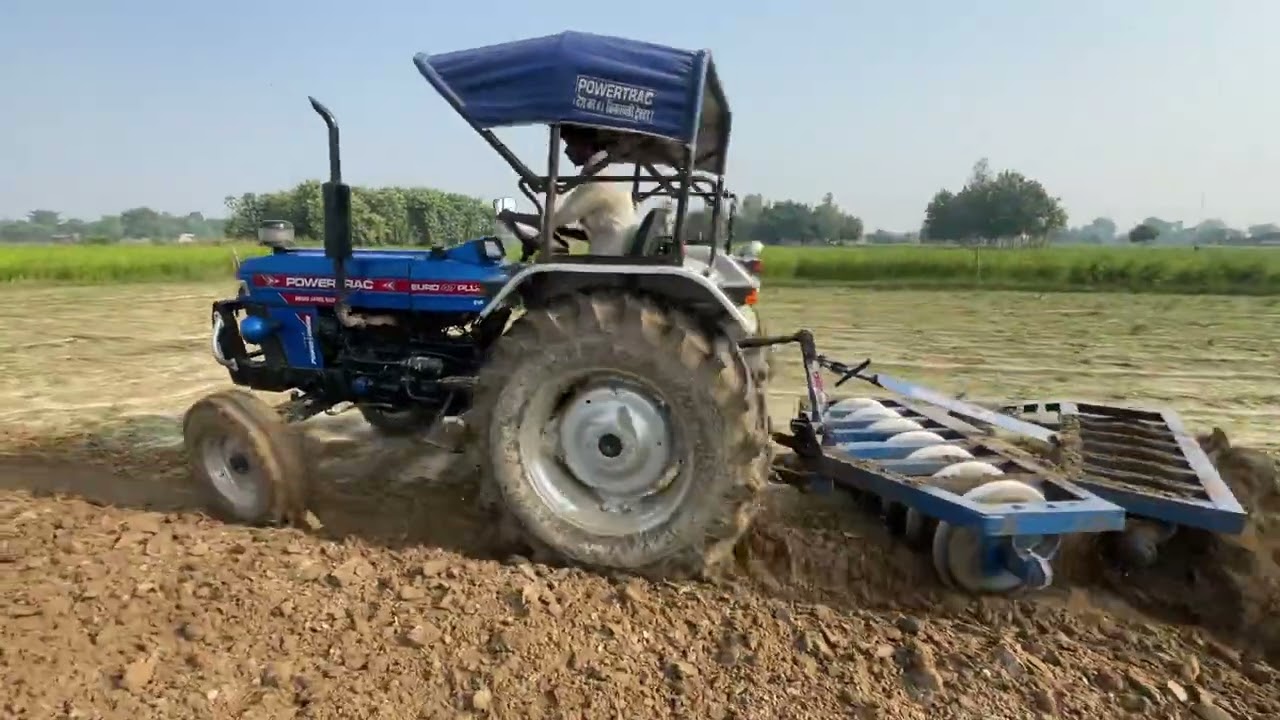 Powertrac euro 47 powerhouse performance | Powertrac euro 47 plus 50 hp tractor | Powertrac power | 