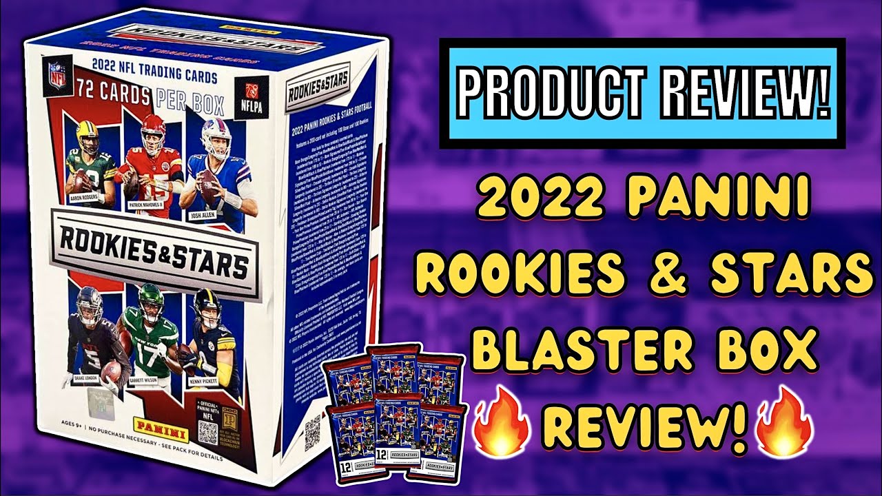 *DON’T SLEEP ON THESE!🔥 2022 ROOKIES & STARS BLASTER BOX REVIEW!🏈