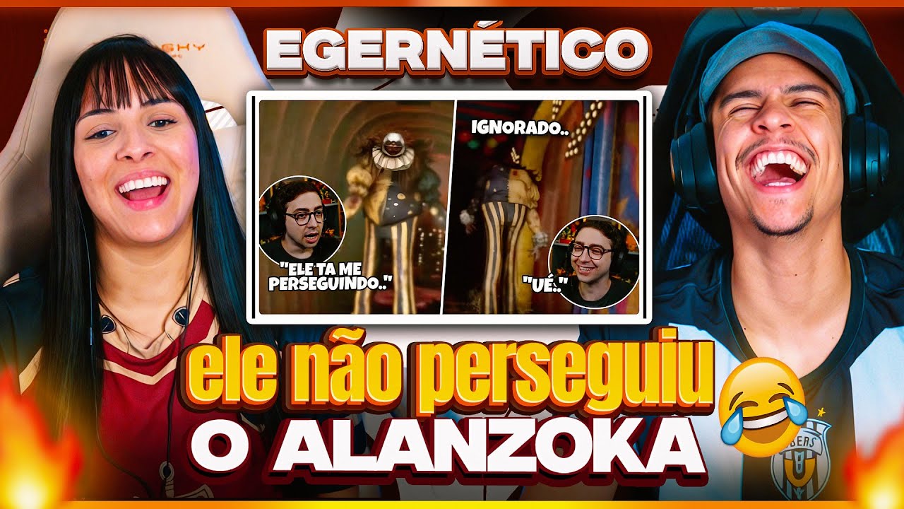ALANZOKA ENCONTROU O PALHAÇO QUE PERSEGUE HETEROS !! | [Casal Jounin React] 🔥