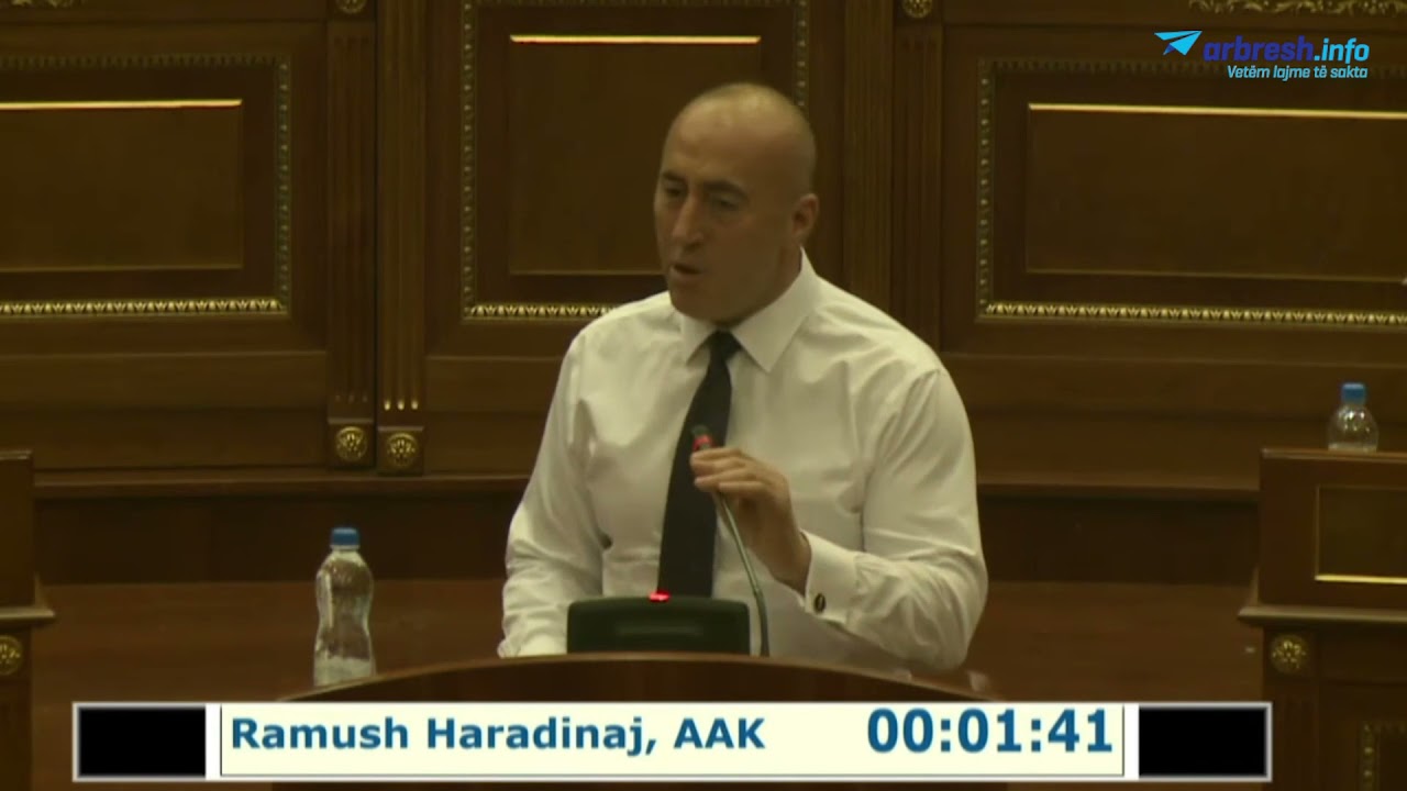 P&euml;rplasen Basha e Haradinaj, se cili &euml;sht&euml; m&euml; i men&ccedil;ur se tjetri