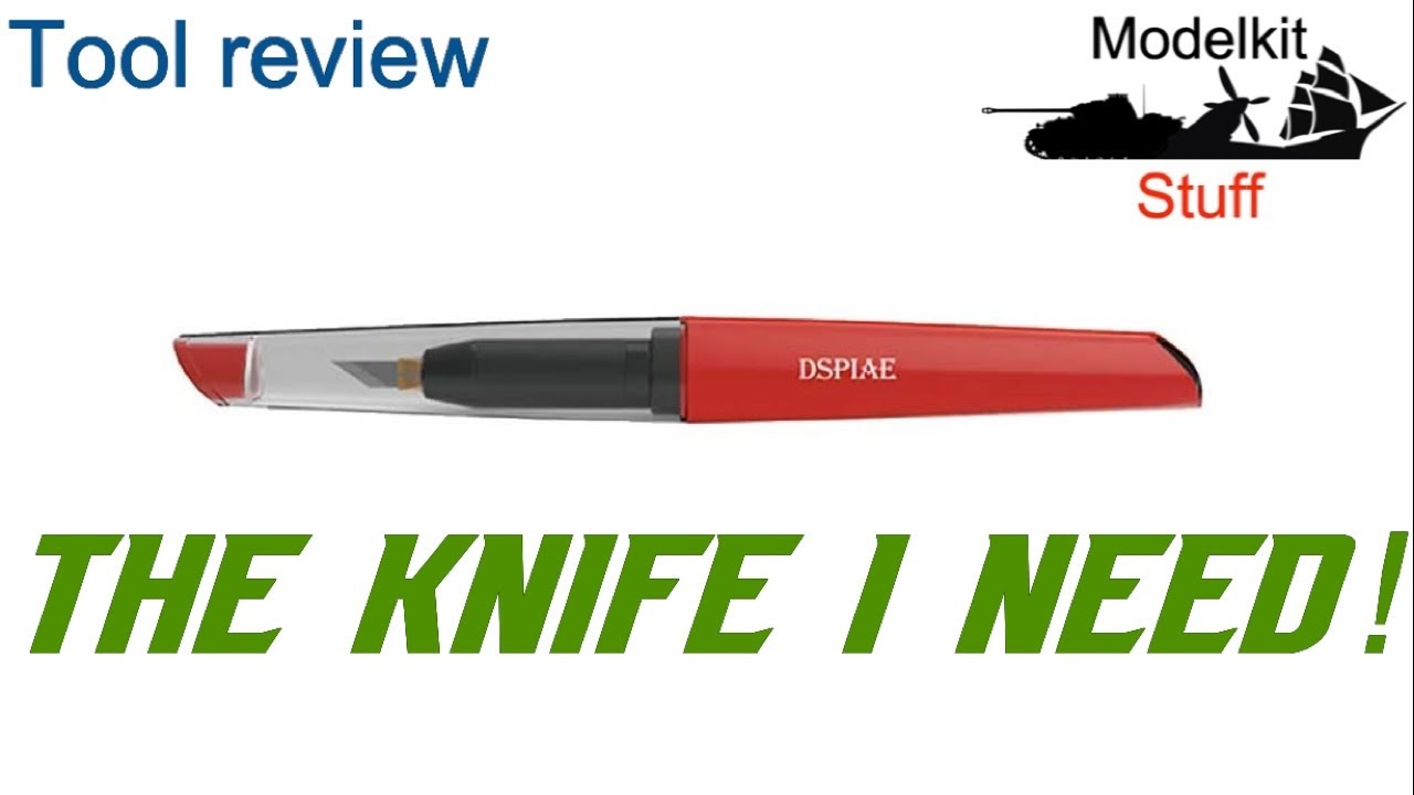 Обзор инструмента Dispiae PT-DK Dawning Hobby Knife