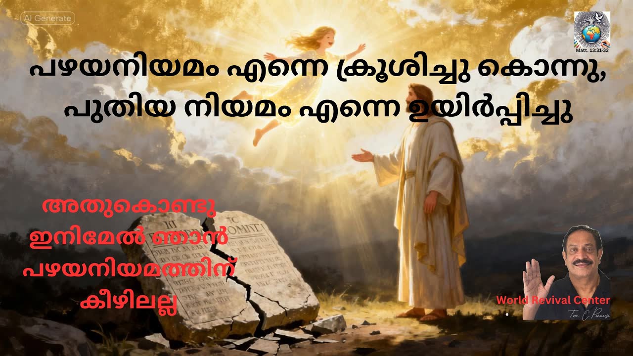 പഴയ നിയമം എന്നെ ക്രൂശിച്ചു കൊന്നു, പുതിയ നിയമം എന്നെ ഉയിർപ്പിച്ചു #OldTestament#NewTestament#crucify
